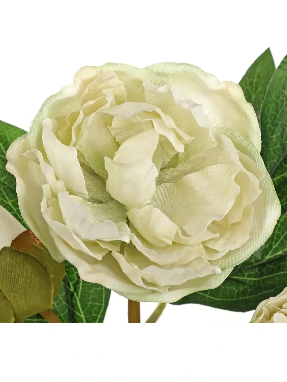 NWT Briful Cream Peony Silk Stems-3 Pack-Tall 27.5